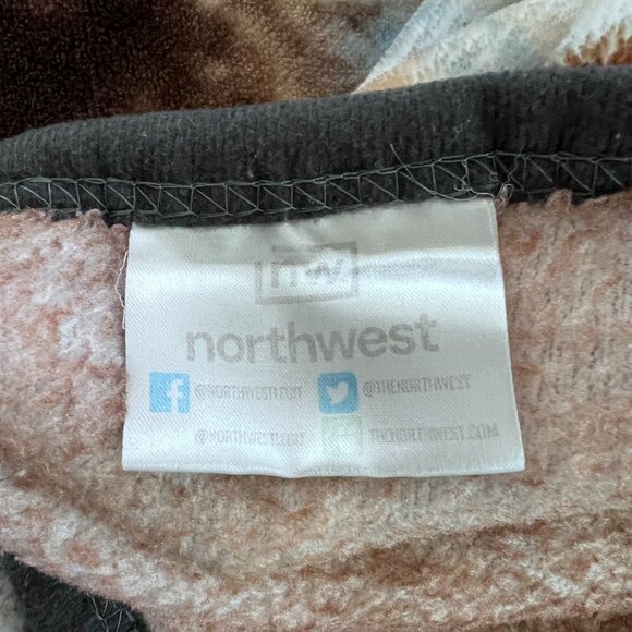 Horses Rush Hour Throw Blanket by Northwest – Plush Soft Fleece 55” x 39” - READ - Picture 6 of 10